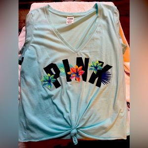 Pink cotton tshirt size Medium NWOT